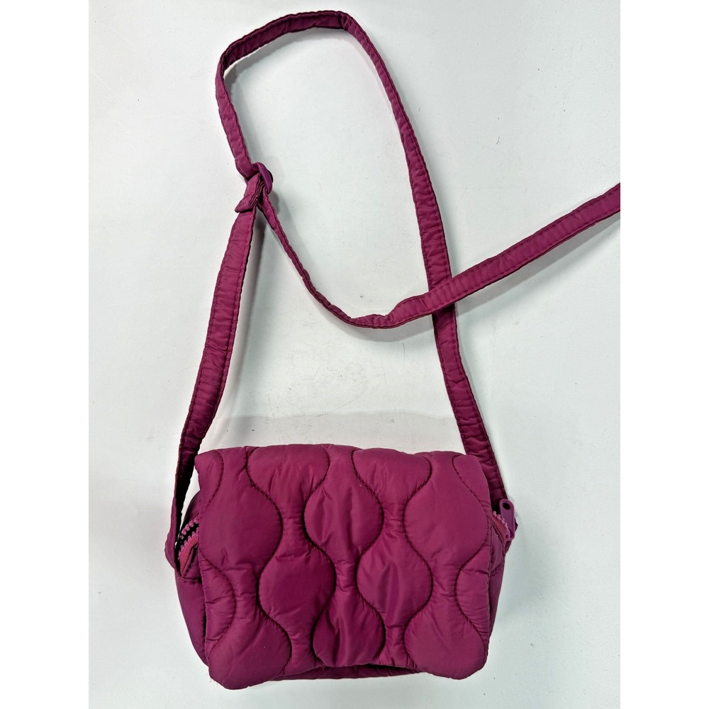 ZARA Purple Pink Kids Sling Bag Quilted Crossbody